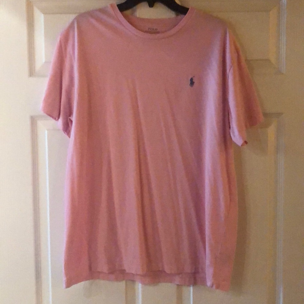 Pink Short Sleeve Polo Shirt